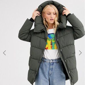 Only Oversized Long Padded Coat